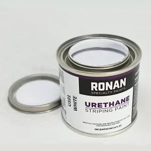 Ronan One Stoke Pin Striping Urethane White Quarter Pint