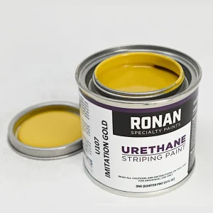 Ronan One Stoke Pin Striping Urethane Imitation Gold Quarter Pint