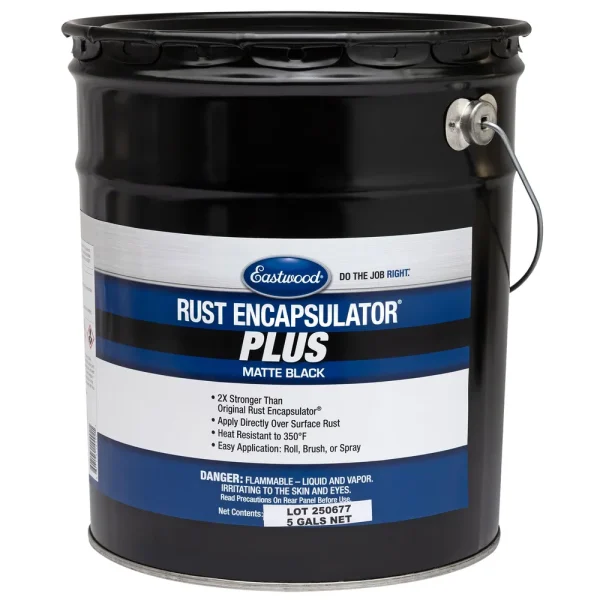 Eastwood Rust Encapsulator Plus- 5 Gallon- Matte Black