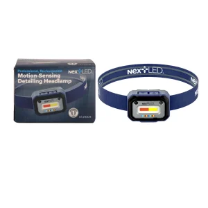NextLED Professional CRI 95+ Rechargeable Detailing Headlamp with Motion Sensor – NT-2143C-B