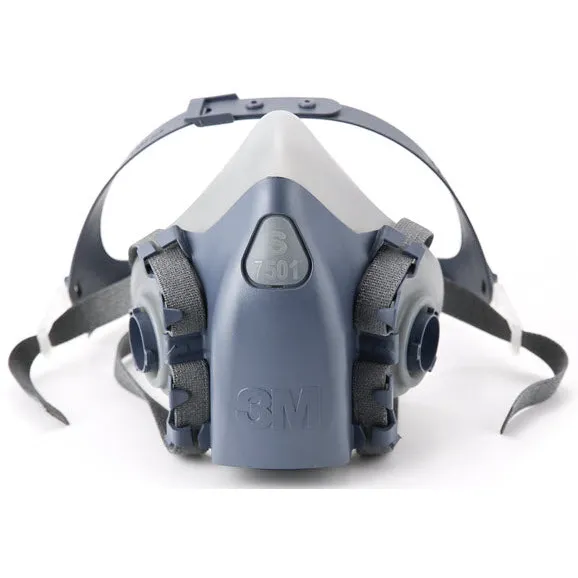 3M Half Facepiece Reusable Respirator Assembly 7501 (Small)