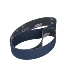 Norton 2-1/2 x 60 In. BlueFire Cloth Narrow Benchstand Belt 60 Grit R821P ZA 10 Count
