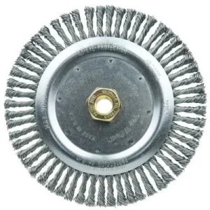 Weiler Dually Stringer Bead Wheel – 7″ Steel 79800