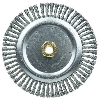 Weiler Dually Stringer Bead Wheel – 7″ Steel 79800