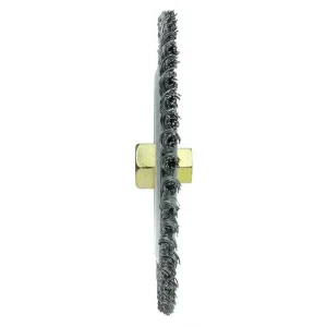 Weiler Dually Stringer Bead Wheel – 7″ Steel 79800