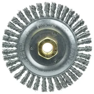 Weiler Dually Stringer Bead Wheel – 5″ Steel 79802