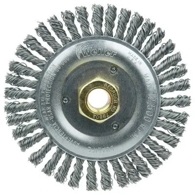 Weiler Dually Stringer Bead Wheel – 5″ Steel 79802