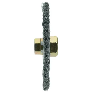 Weiler Dually Stringer Bead Wheel – 5″ Steel 79802