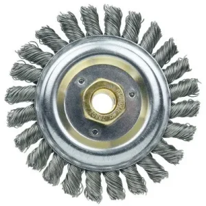 Weiler Dually Stringer Bead Wheel – 5″ Steel 79803