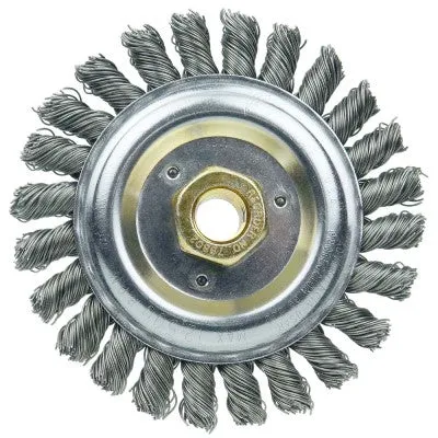 Weiler Dually Stringer Bead Wheel – 5″ Steel 79803