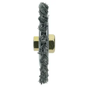 Weiler Dually Stringer Bead Wheel – 5″ Steel 79803