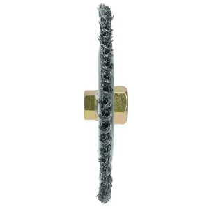 Weiler Dually Stringer Bead Wheel – 6″ Steel 79805