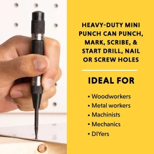 General Tools – Mini Heavy-duty Automatic Center Punch