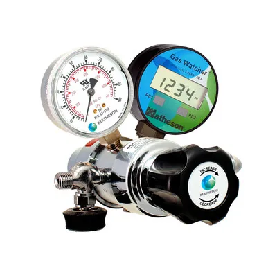 81W Series Gas Watcher Dual-Stage General Purpose Regulator – Brass