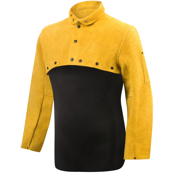 Steiner Quality Side Split Cowhide Welding Cape Sleeves (Without Bib) 8210