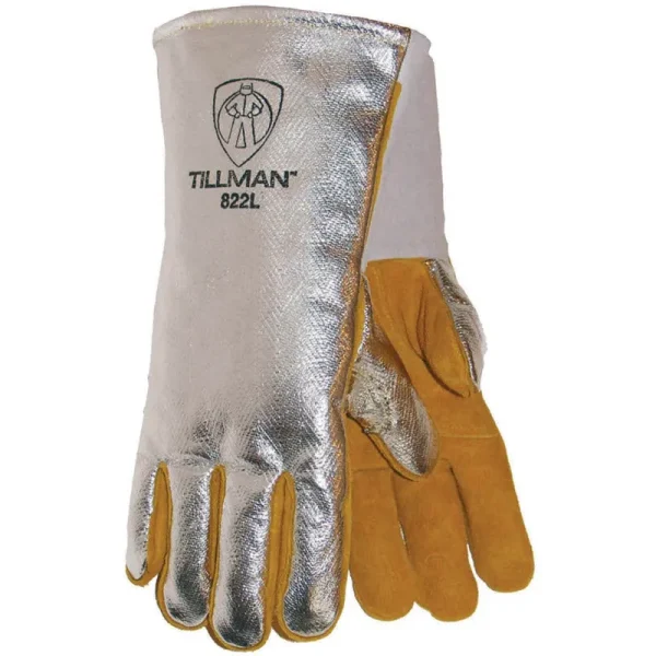 Tillman Welding Gloves – Aluminized Back High Heat Gloves 822L