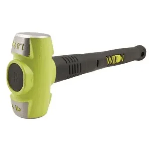 Wilton 20416 B.A.S.H Unbreakable Handle Sledge Hammer, 4 lb Head, 16 in Ergonomic Handle 1 EA