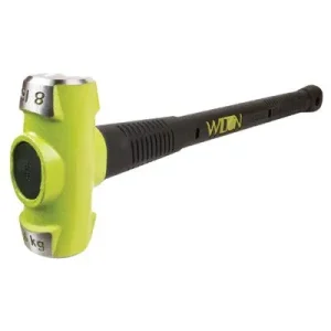Wilton 20830 B.A.S.H Unbreakable Handle Sledge Hammer, 8 lb Head, 30 in Ergonomic Handle 1 EA