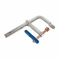 Wilton 86500 Heavy Duty Copper F-Clamps, 12 in, 7 in Throat, 4,880 lb Load Cap 1 EA