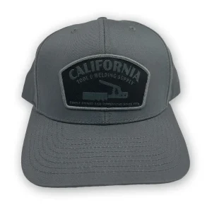 CALIFORNIA TOOL & WELDING SUPPLY HAT, STINGER, GREY
