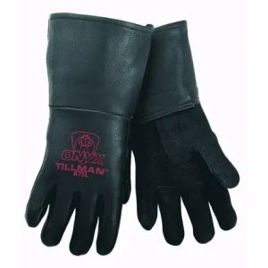 Tillman Stick Welding Gloves, Elk Skin (Onyx) #875