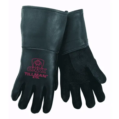 Tillman Stick Welding Gloves, Elk Skin (Onyx) #875