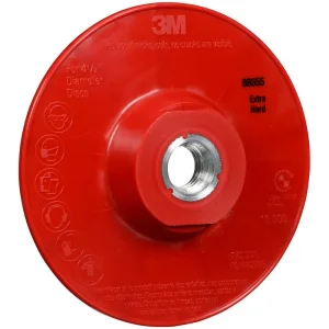 3M Disc Back-Up Pad – 4 1/2″ Ribbed, Extra Hard 88655