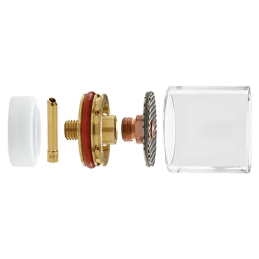 CK Worldwide Large Diameter Gas Saver Kit, Alumina, 1/16″ Tungsten | D2GS116LD-A