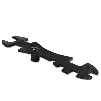Best Welds 900-W1013 Tank Wrench, Steel, 8-1/2 in Opening, For Regulators/Torches/Acetylene Cylinders, Steel