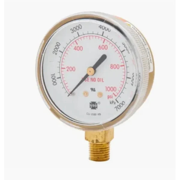 HARRIS® 9007251 Regulator Pressure Gauge 63mm 1000 PSI / 7000kPa
