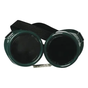 Best Welds 901-WG-50C Cup Goggles, IR/UV 5.0, Hard Plastic, Green