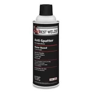 Best Welds 905-630-16OZ Spat Safe Plus Anti-Spatter, 16 oz Aerosol Can, Milky White, 12 Cans per Case