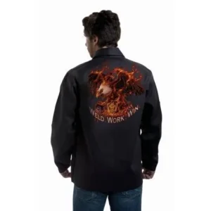 J Tillman Weld.Work.Win. Welding Jacket #9063 (Medium to 3XL)