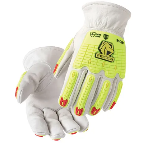 Black Stallion A6 Cut & Impact Resistant Drivers Gloves 91CRI