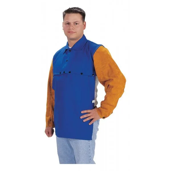 Tillman 9221 Blue Cape with Cowhide Leather Sleeves (1 Cape)
