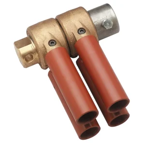 Tweco RG-440 (9250-1144) 1500A Roto-Ground Rotary (4 – 4/0, 2 Heads) Ground Clamp (1 Clamp)