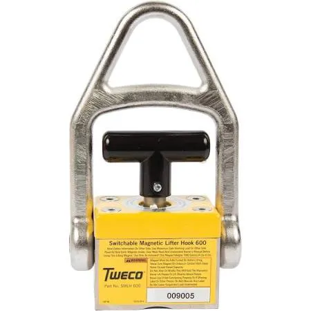 Tweco SMLH600 (9255-1066) Switchable Magnetic Lifter Hook 600 (1 Pack)