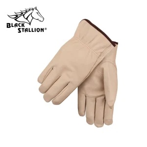 Revco 93 Classic Grain Cowhide w/ Elastic Wrist Driver’s Gloves (1 Pair)