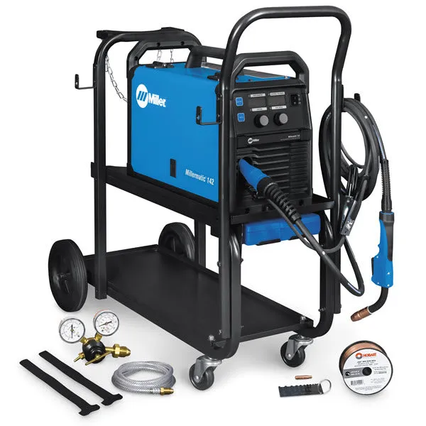 Miller Millermatic 142 MIG Welder with Cart 951000072