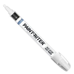 MARKAL 96820 VALVE ACTION PAINT MRKER WHITE, 1/8″ TIP, MEDIUM, 12/BOX