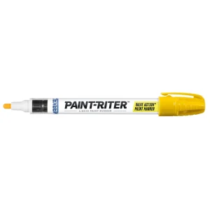 MARKAL 96821 VALVE ACTION PAINT MRKR YELLOW, 1/8″ TIP, MEDIUM, 12/BOX