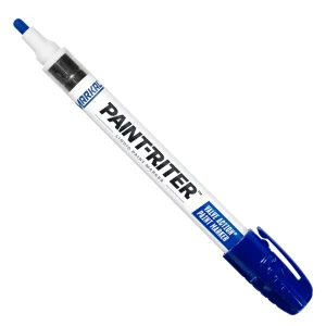 MARKAL 96825 VALVE ACTION PAINT MARKER BLUE, 1/8″ TIP, MEDIUM, 12/BOX
