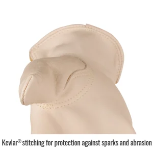 Black Stallion 97KXL Grain Cowhide Drivers Glove with Kevlar® Stitching, X-Large