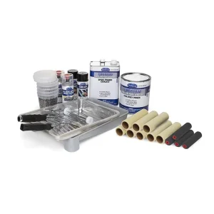 Basic Eastwood OptiFlow Epoxy Primer Kit – Automotive Roll-On Paint – Gray