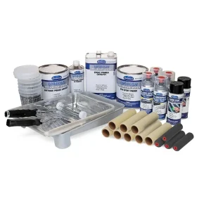 Basic OptiFlow Epoxy and Urethane Primer Kit – Automotive Roll-On Paint – Gray