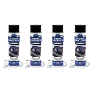 Eastwood Internal Frame Coating Aerosol Black 4 Pack