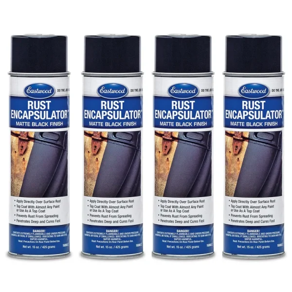 Eastwood Rust Encapsulator Black Aerosol – 4pc