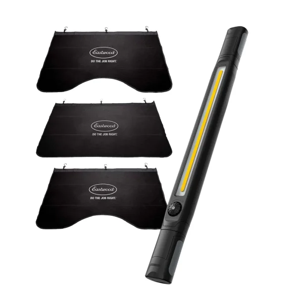 Eastwood Gladius COB LED Worklight and 3pc Fender Cover Set Kit