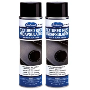Eastwood Textured Rust Encapsulator Black Aerosol 15oz – 2pc