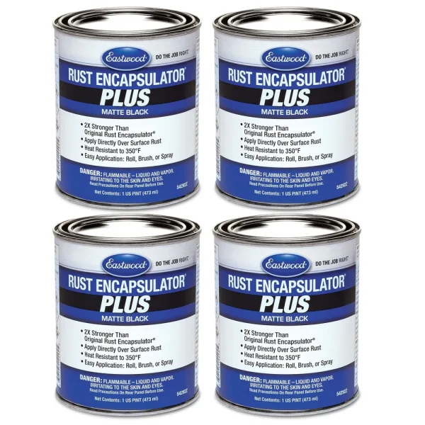 Eastwood Rust Encapsulator Plus Paint Pint – 4pc